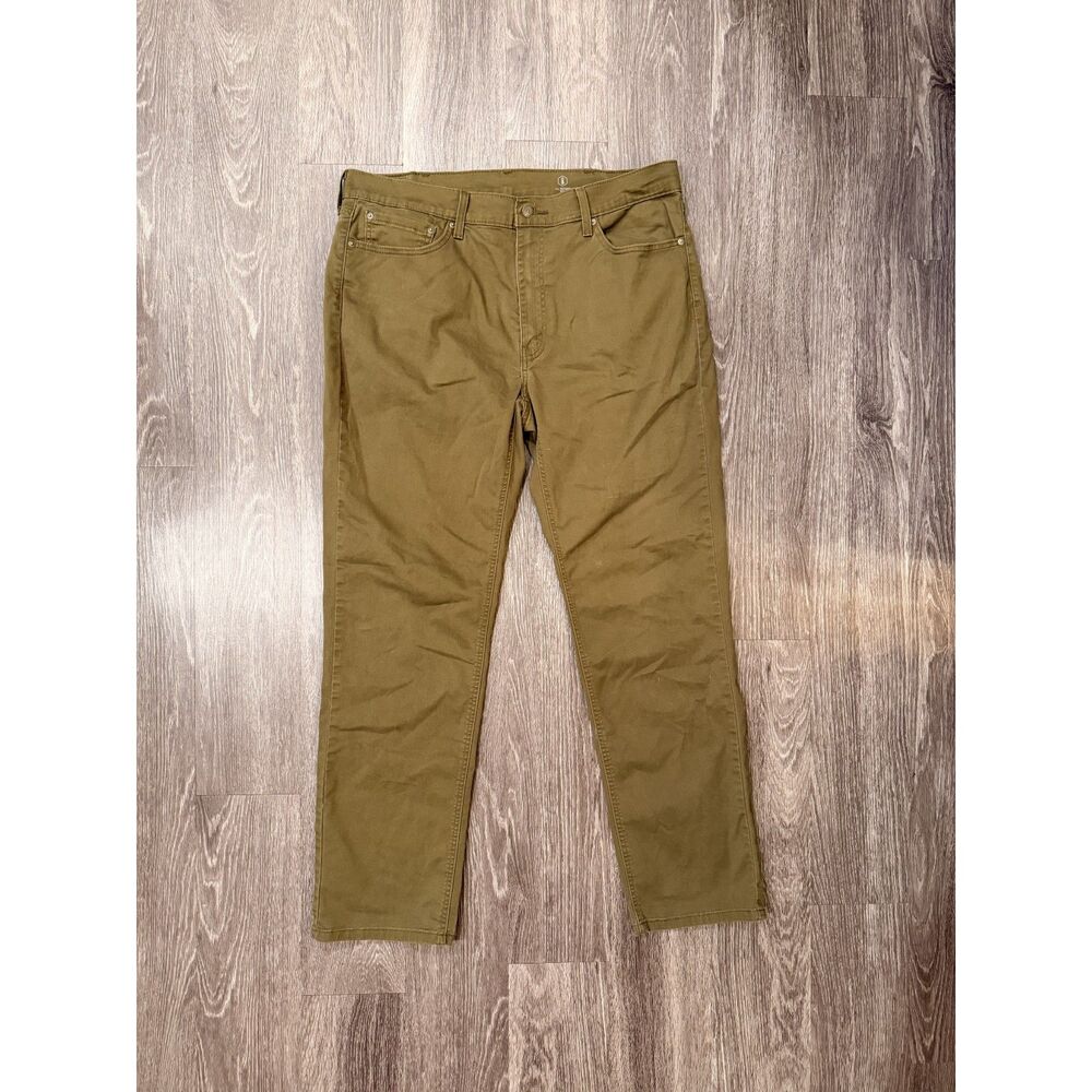 Levi’s 541 Athletic Fit Chino Pants Men’s 38x34 Olive Stretch Casual